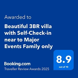 Beautiful 3br With Self-check-in Near To Major Events Family Only Villa Jeddah